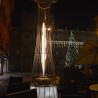 Poêle à gaz extérieur chauffage au gaz design moderne LED Bar Restaurant lumières DolceVita E.P. Prix