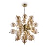 Lampadario soggiorno design moderno sfere vetro soffiato Bolla Maytoni Vendita