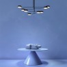 Moderner LED-Hängeleuchter mit 8 verstellbaren Lichtern Fad Maytoni Katalog