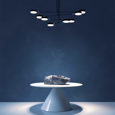 Moderner LED-Hängeleuchter mit 8 verstellbaren Lichtern Fad Maytoni Aktion