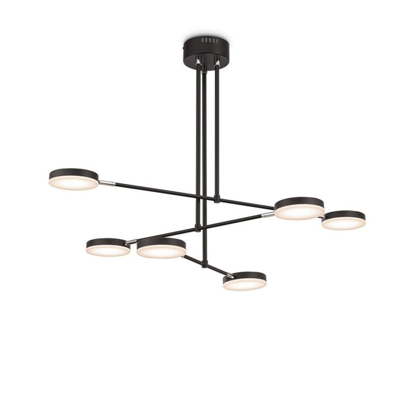 Lampadario design moderno 6 luci LED regolabili a soffitto Fad Maytoni Promozione Lampadario design moderno 6 luci LED regolabili a soffitto Fad Maytoni Promozione