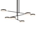 Lampadario design moderno 6 luci LED regolabili a soffitto Fad Maytoni Vendita