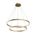 Lampadario a sospensione soggiorno 2 anelli LED moderno Rim Maytoni Vendita