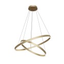 Lampadario a sospensione soggiorno 2 anelli LED moderno Rim Maytoni Offerta