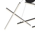 Lampadario moderno nero a sospensione LED cucina soggiorno Line Maytoni Vendita