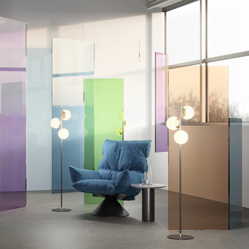 Lampada da terra moderna piantana a stelo 3 sfere Nostalgia Maytoni Promozione Lampada da terra moderna piantana a stelo 3 sfere Nostalgia Maytoni Promozione