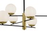 Moderne Deckenleuchte mit 6 mattweißen Kugeln Nostalgia Maytoni Angebot