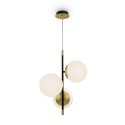 Lampada sospesa a soffitto 3 palle soggiorno camera da letto Nostalgia Maytoni Vendita