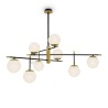 Lampadario a soffitto sospeso moderno nero dorato Nostalgia Maytoni Vendita