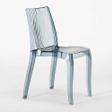 Weiß Rund Tisch und 2 Stühle Farbiges Transparent Grand Soleil Dune Silver Auswahl