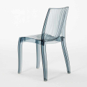 Weiß Rund Tisch und 2 Stühle Farbiges Transparent Grand Soleil Dune Silver Modell