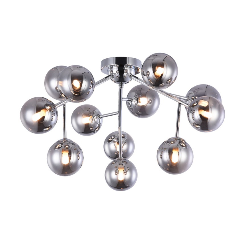 Lampada moderna metallo cromato a soffitto palle vetro Dallas Maytoni Promozione Lampada moderna metallo cromato a soffitto palle vetro Dallas Maytoni Promozione