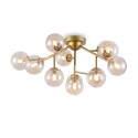 Lampada metallo dorato a soffitto sfere palle vetro Dallas Maytoni Promozione
