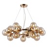 Lampadario a sospensione 25 sfere dorato stile moderno Dallas Maytoni Vendita