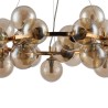 Lampadario a sospensione 25 sfere dorato stile moderno Dallas Maytoni Saldi