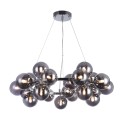 Lampadario 25 sfere cromato a sospensione stile moderno Dallas Maytoni Promozione