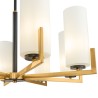 Lampadario in ottone candelabro soffitto moderno 8 luci Fortano Maytoni Offerta
