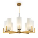Lampadario in ottone candelabro soffitto moderno 8 luci Fortano Maytoni Vendita