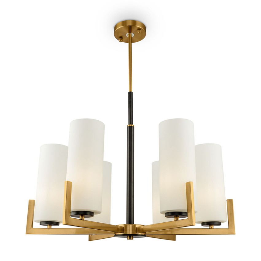 Candelabro moderno lampadario in ottone 6 luci da soffitto Fortano Maytoni Promozione Candelabro moderno lampadario in ottone 6 luci da soffitto Fortano Maytoni Promozione