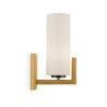 Applique in ottone stile classico a muro vetro bianco Fortano Maytoni Offerta