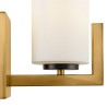 Applique in ottone stile classico a muro vetro bianco Fortano Maytoni Saldi