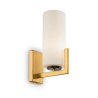 Applique in ottone stile classico a muro vetro bianco Fortano Maytoni Vendita