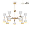 Lampadario a sospensione diffusori cono luce girevole Vesper Maytoni Offerta