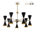 Lampadario a sospensione diffusori cono luce girevole Vesper Maytoni Promozione