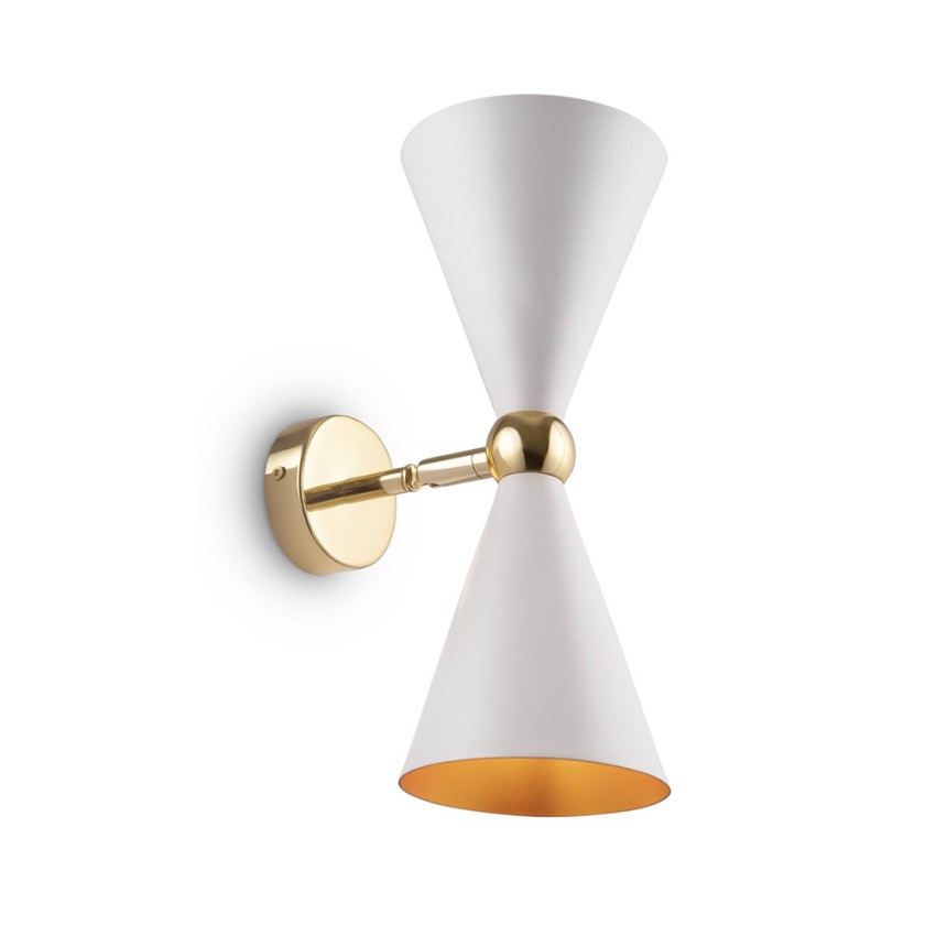 Lampada applique da parete luce doppio cono girevole Vesper Maytoni Promozione Lampada applique da parete luce doppio cono girevole Vesper Maytoni Promozione