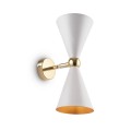 Lampada applique da parete luce doppio cono girevole Vesper Maytoni Promozione