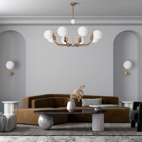 Lampadario a sfere stile classico da soffitto Rendez-Vous Maytoni Promozione