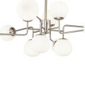 Lampada a sospensione 12 sfere vetro opaco design moderno Erich Maytoni Sconti