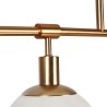 Lampadario sospeso moderno luci sfere palle vetro bianco Erich Maytoni Scelta