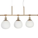 Lampadario sospeso moderno luci sfere palle vetro bianco Erich Maytoni Caratteristiche