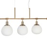 Lampadario sospeso moderno luci sfere palle vetro bianco Erich Maytoni Caratteristiche