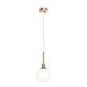 Lampada sospesa sfera vetro bianco soffitto cucina salotto Erich Maytoni Vendita