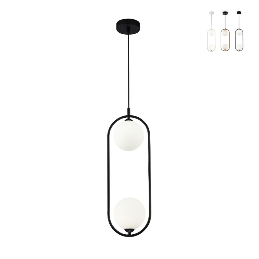 Lampada a sospensione soffitto design moderno palle sfere Ring Maytoni Promozione Lampada a sospensione soffitto design moderno palle sfere Ring Maytoni Promozione