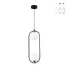 Lampada a sospensione soffitto design moderno palle sfere Ring Maytoni Promozione
