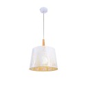 Lampada a sospensione cucina paralume legno decorativo Lantern Maytoni Vendita