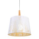 Lampada a sospensione cucina paralume legno decorativo Lantern Maytoni Offerta