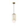 Lampada a sospensione dorato luce sfera soffitto soggiorno Telford Maytoni Vendita