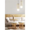 Lampada a sospensione dorato luce sfera soffitto soggiorno Telford Maytoni Saldi