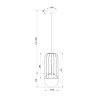 Lampada a sospensione dorato luce sfera soffitto soggiorno Telford Maytoni Sconti