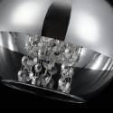 Lampada sfera sospesa a soffitto vetro cromato Ø 20cm Fermi Maytoni Offerta