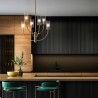 Lampadario da soffitto candelabro moderno cilindri 6 luci Arco Maytoni Saldi