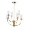 Lampadario da soffitto candelabro moderno cilindri 6 luci Arco Maytoni Vendita