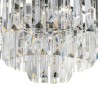 Lampadario sospeso classico cristalli vetro trasparente Revero Maytoni Stock