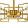 Lampadario a sospensione moderno dorato 6 luci da salotto Bowi Maytoni Offerta