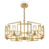 Lampadario a sospensione moderno dorato 6 luci da salotto Bowi Maytoni Promozione