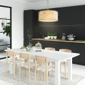 Lampada a soffitto rotonda design dorato paralume tessuto Messina Maytoni Promozione
